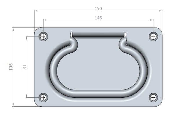 拉環(huán) 848232工藝圖